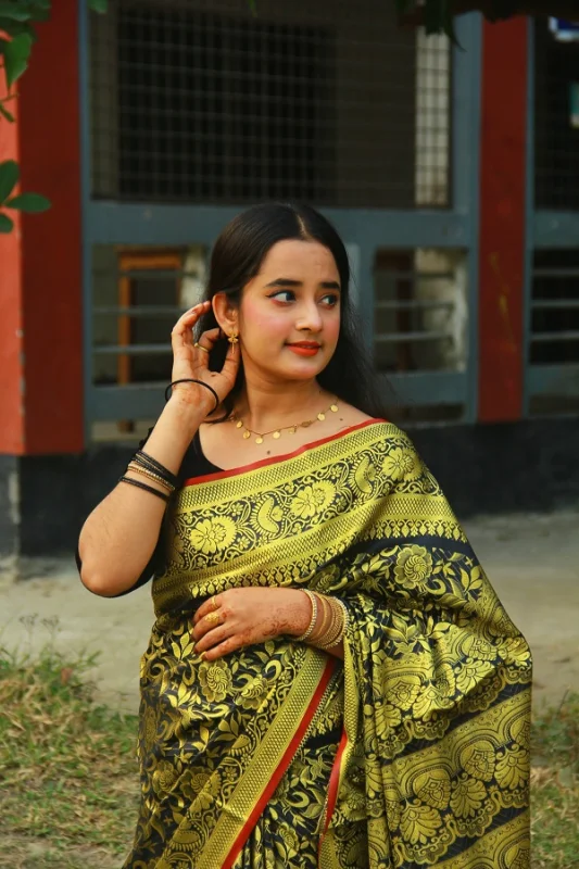 Silk Katan Saree
