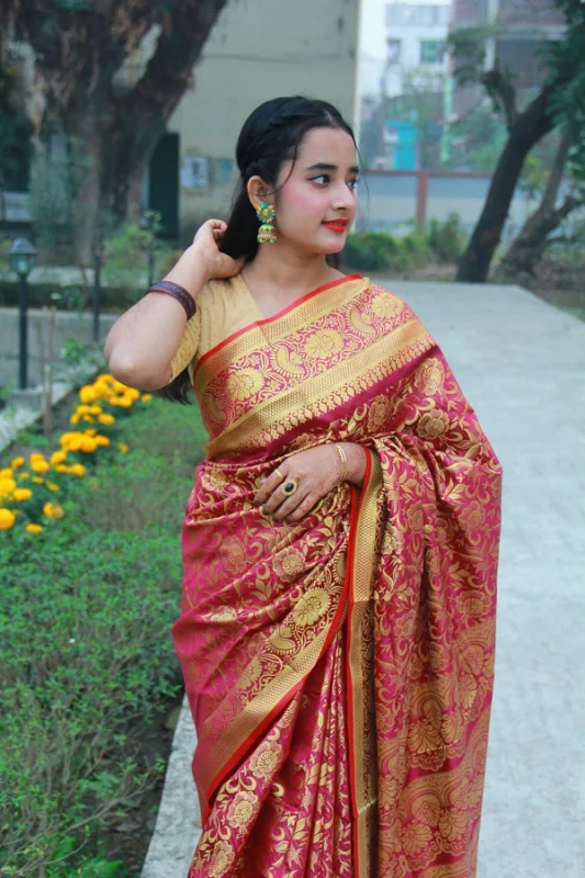 Silk Katan Saree