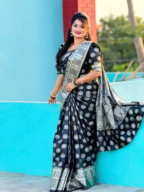 Indian Soft Katan Sharee