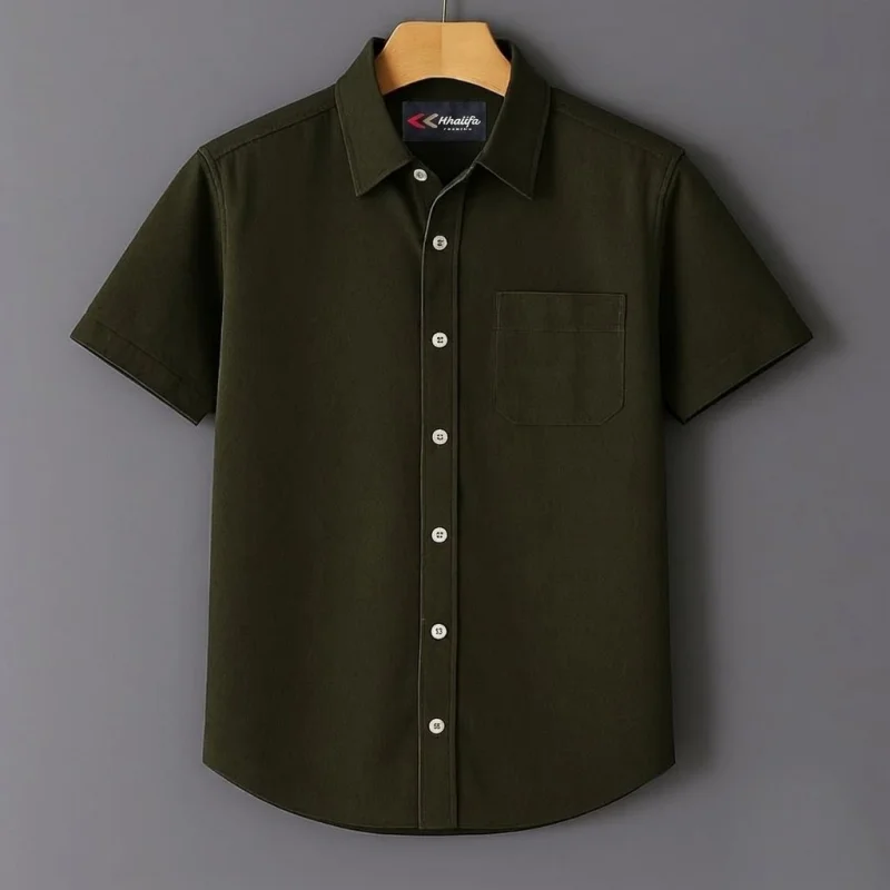 Oxford Cotton Solid Shirt