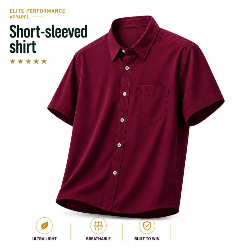 Premium White Oxford Cotton Half Sleeve Shirt for Men | Soft, Breathable & Comfortable