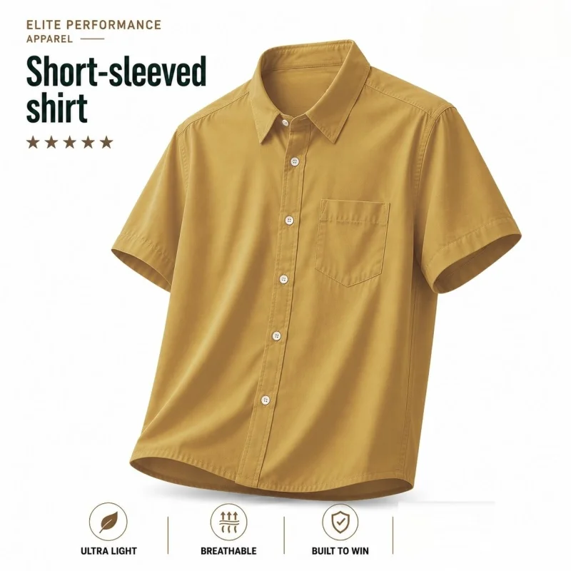Premium White Oxford Cotton Half Sleeve Shirt for Men | Soft, Breathable & Comfortable