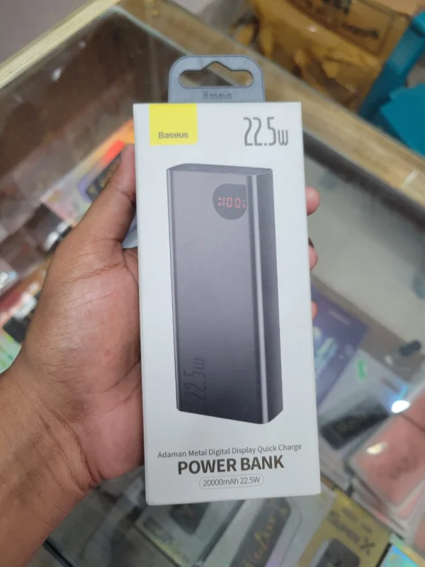 Baseus Adamant Metal Series 22.5W Fast Charge Power Bank