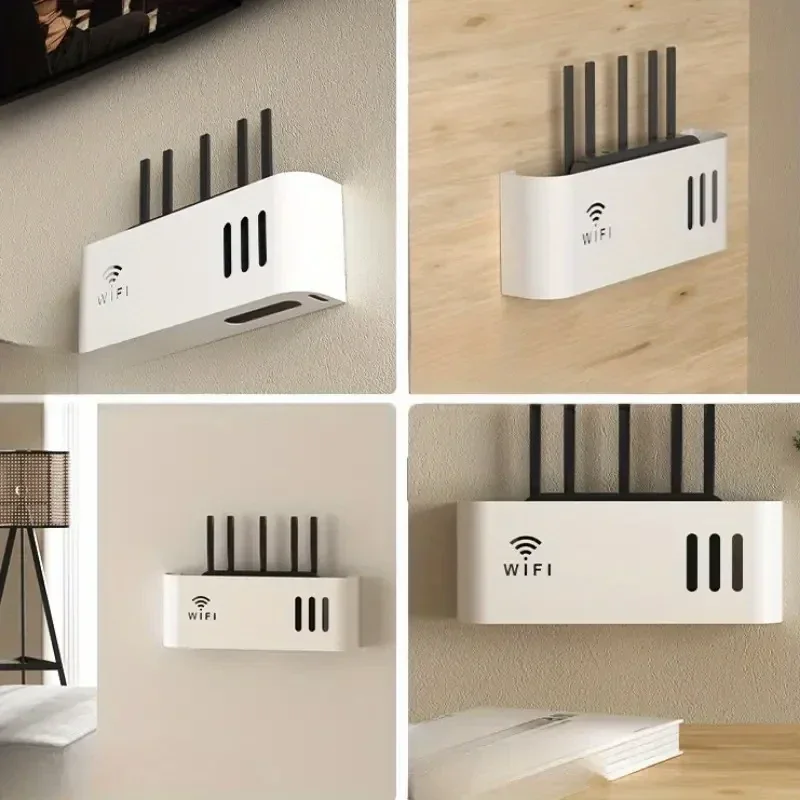 Wall Mounted Wifi Router Shelf For Living Room