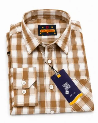 Men’s Premium Striped Shirt – 100% Oxford Cotton Formal & Casual Wear