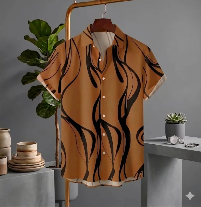 Premium China Fabric Ultra Soft Casual Half Sleeve Summer Shirt For Men