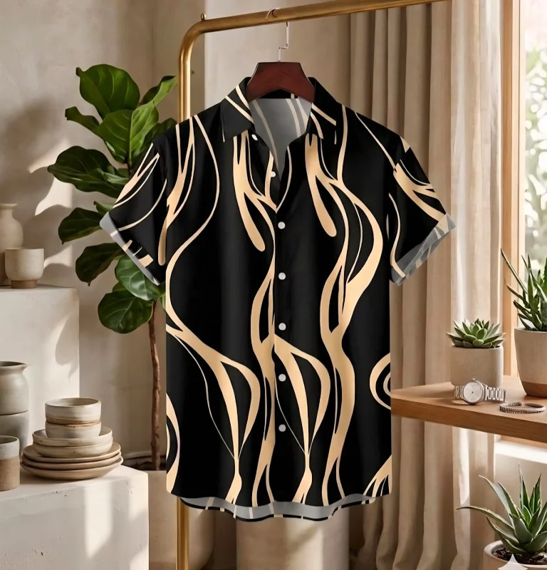 Premium China Fabric Ultra Soft Casual Half Sleeve Summer Shirt For Men