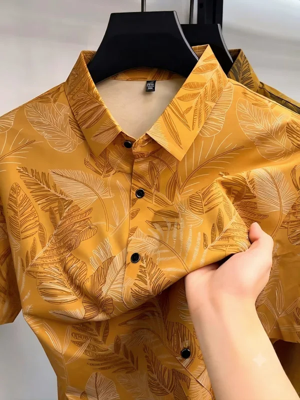 Premium China Fabric Ultra Soft Casual Half Sleeve Summer Shirt For Men