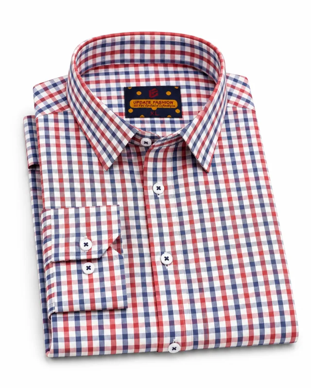 Men’s Premium Striped Shirt – 100% Oxford Cotton Formal & Casual Wear