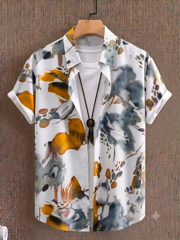 Premium China Fabric Ultra Soft Casual Half Sleeve Summer Shirt For Men