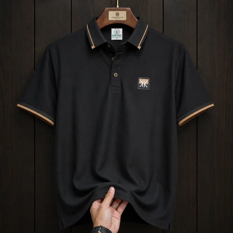 China Fabric Premium Summer Polo Shirt For Men
