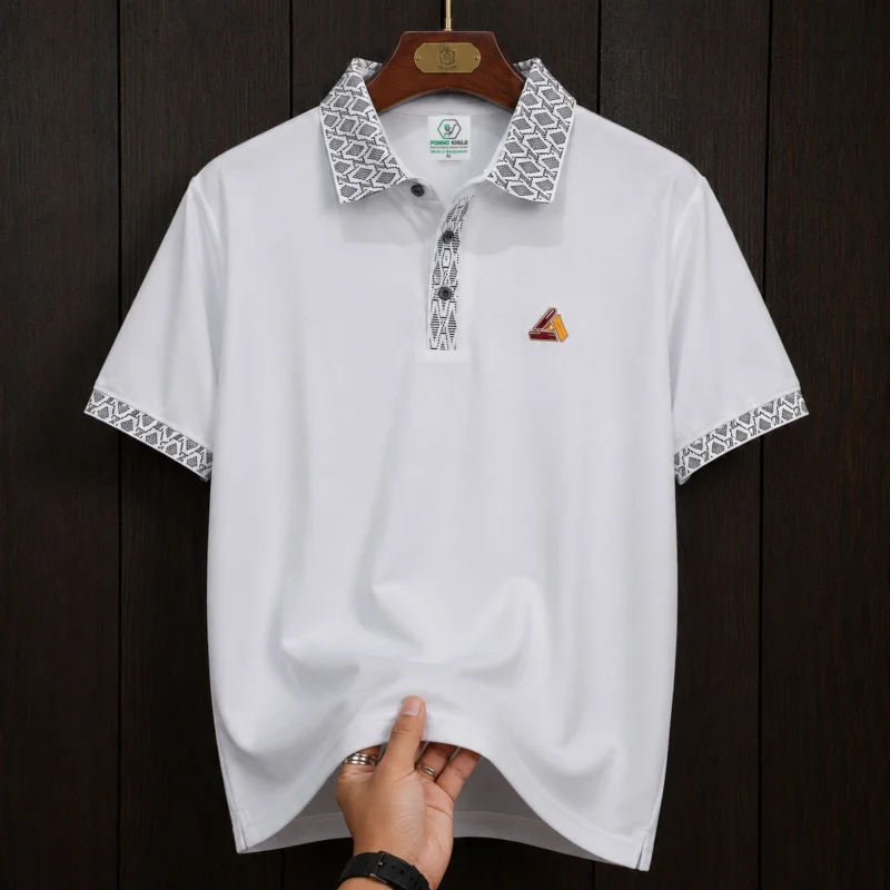 China Fabric Premium Summer Polo Shirt For Men