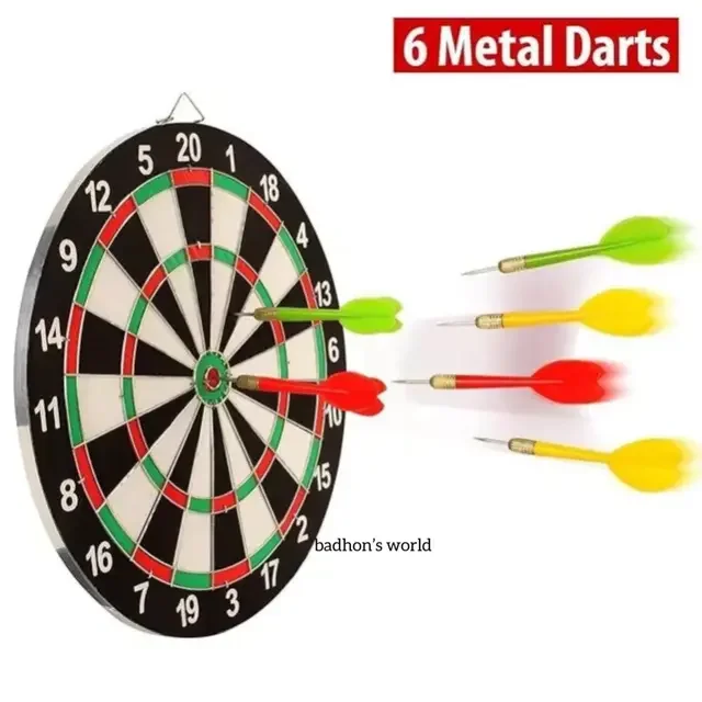 12-inch magnetic dartboard set