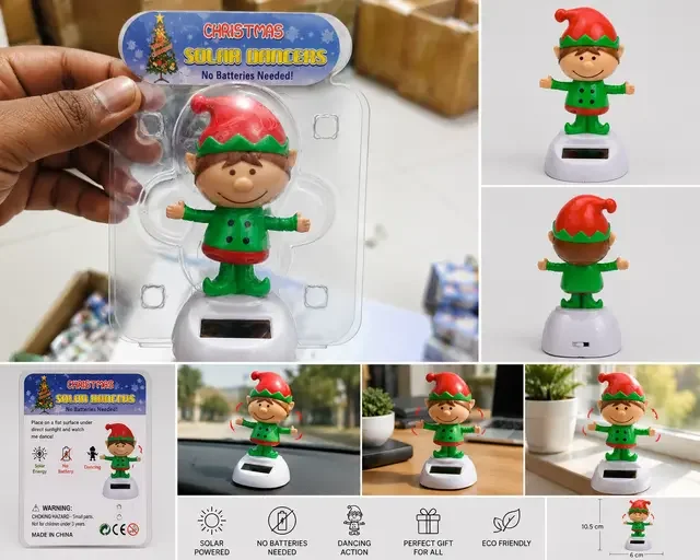 Christmas Solar Dancer Toy 🎄☀️